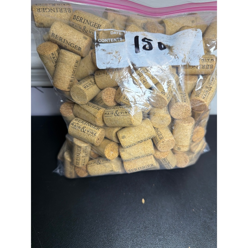 Beringer Wine Corks 150 Count Natural Tan Modern Crafting Supplies DIY